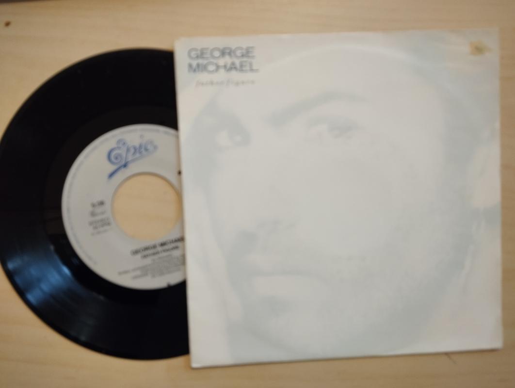 George Michael - Father Figure - 1987 Hollanda Basım 45 lik Plak-2.el