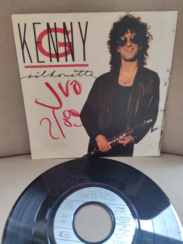 KENNY G - Silhouette / Home - 1988 Almanya Basım 45 lik Plak 2.el