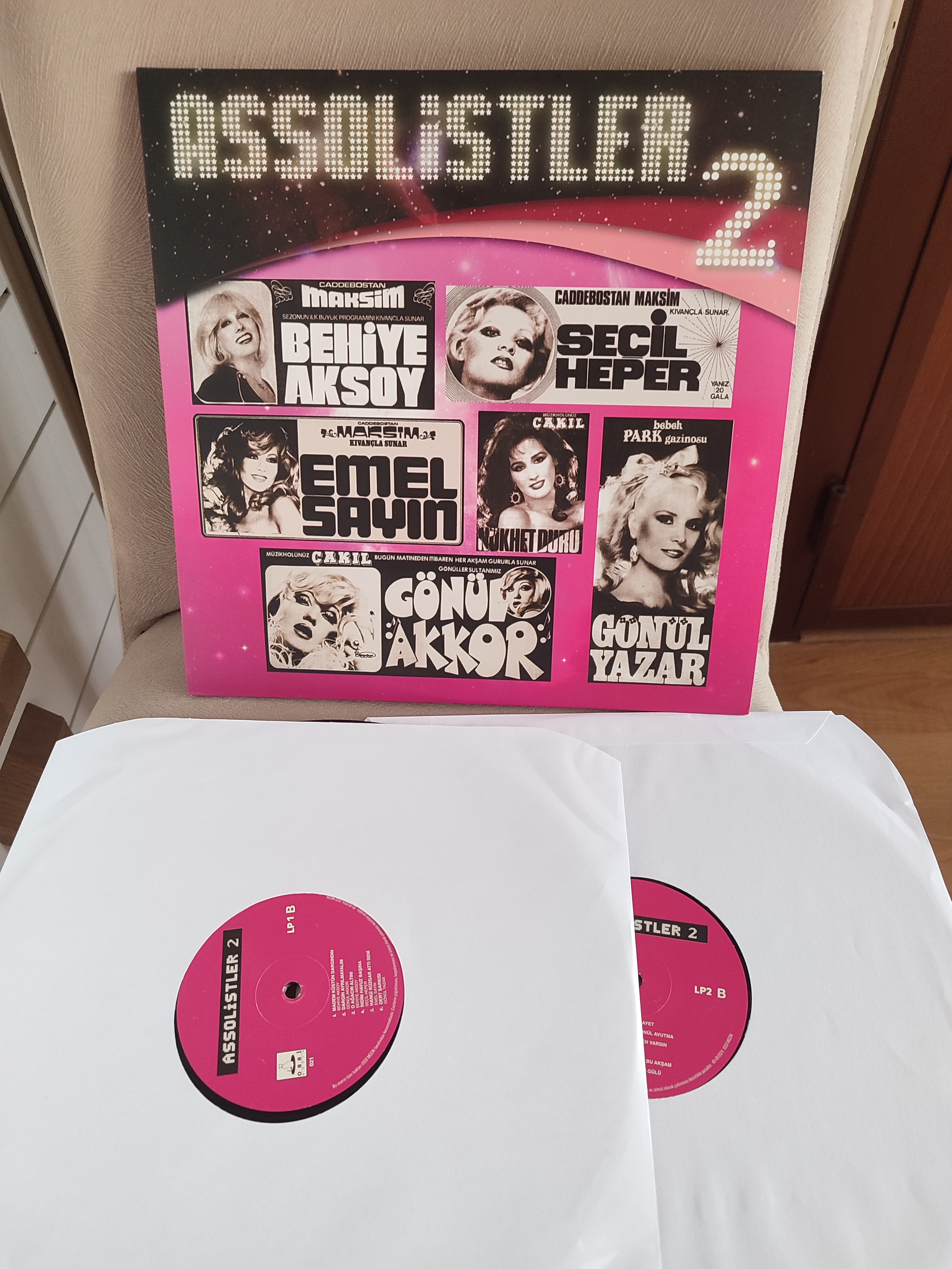 ASSOLİSTLER 2  - 2024 Türkiye Basım - Double  LP Plak Albüm 