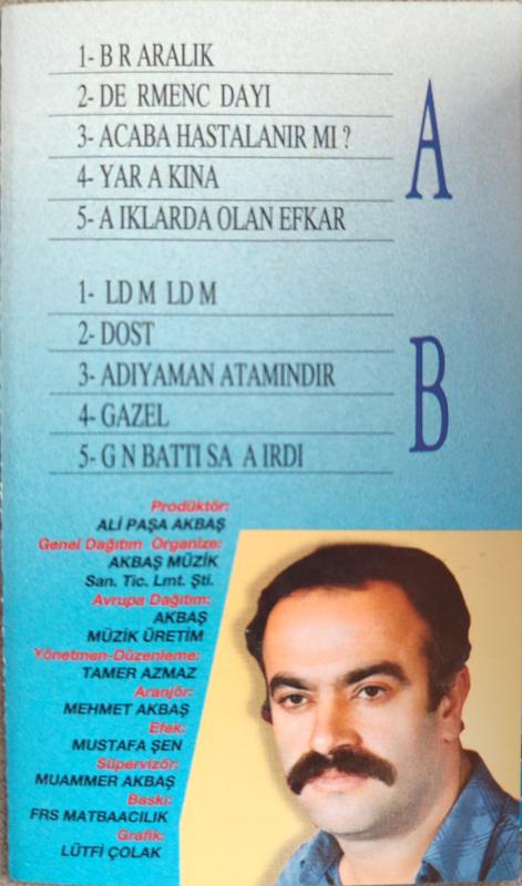 KAHTALI MIÇI  - Almanya Basım Kaset Albüm / Akbaş Müzik 2.EL