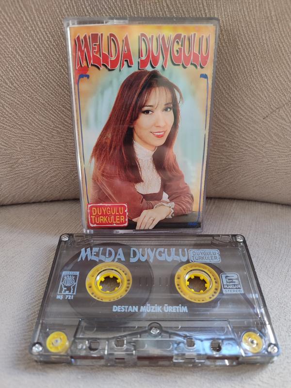 MELDA DUYGULU - Duygulu Türküler  Almanya Basım Kaset Albüm / Destan Müzik 2.EL
