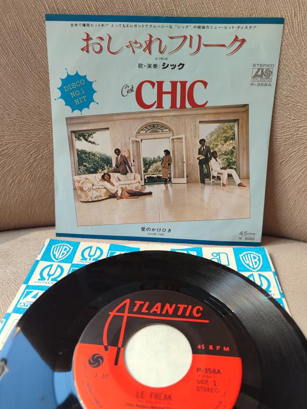CHIC - Le Freak - 1978 Japonya Basım 45lik Plak 2. el