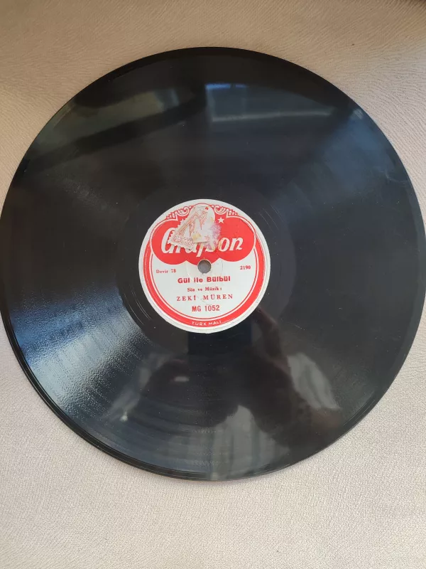 ZEKİ MÜREN - Gül İle Bülbül / Bu Hazan Yine Kalbim- 78 Devir TAŞ PLAK
