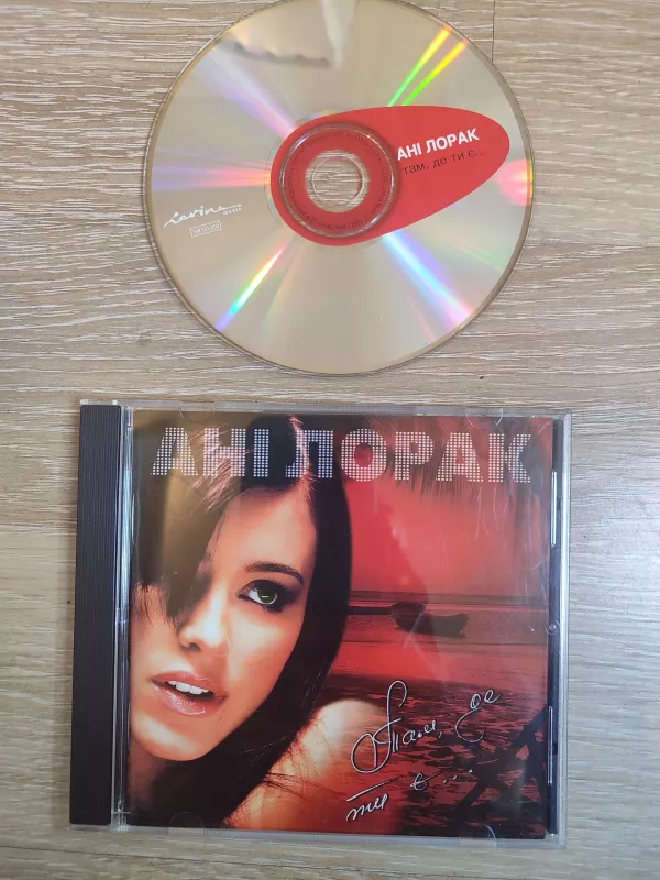 ANI LORAK - Where You Are - 2002 Ukrayna Basım CD Albüm 2.EL