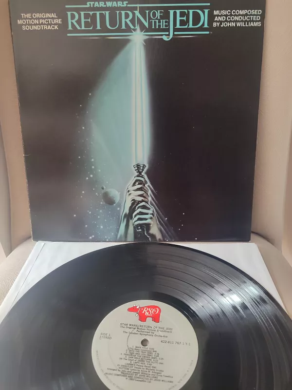 John Williams – Star Wars : Return Of The Jedi (Soundtrack) - 1983 USA Basım LP Plak 2.EL