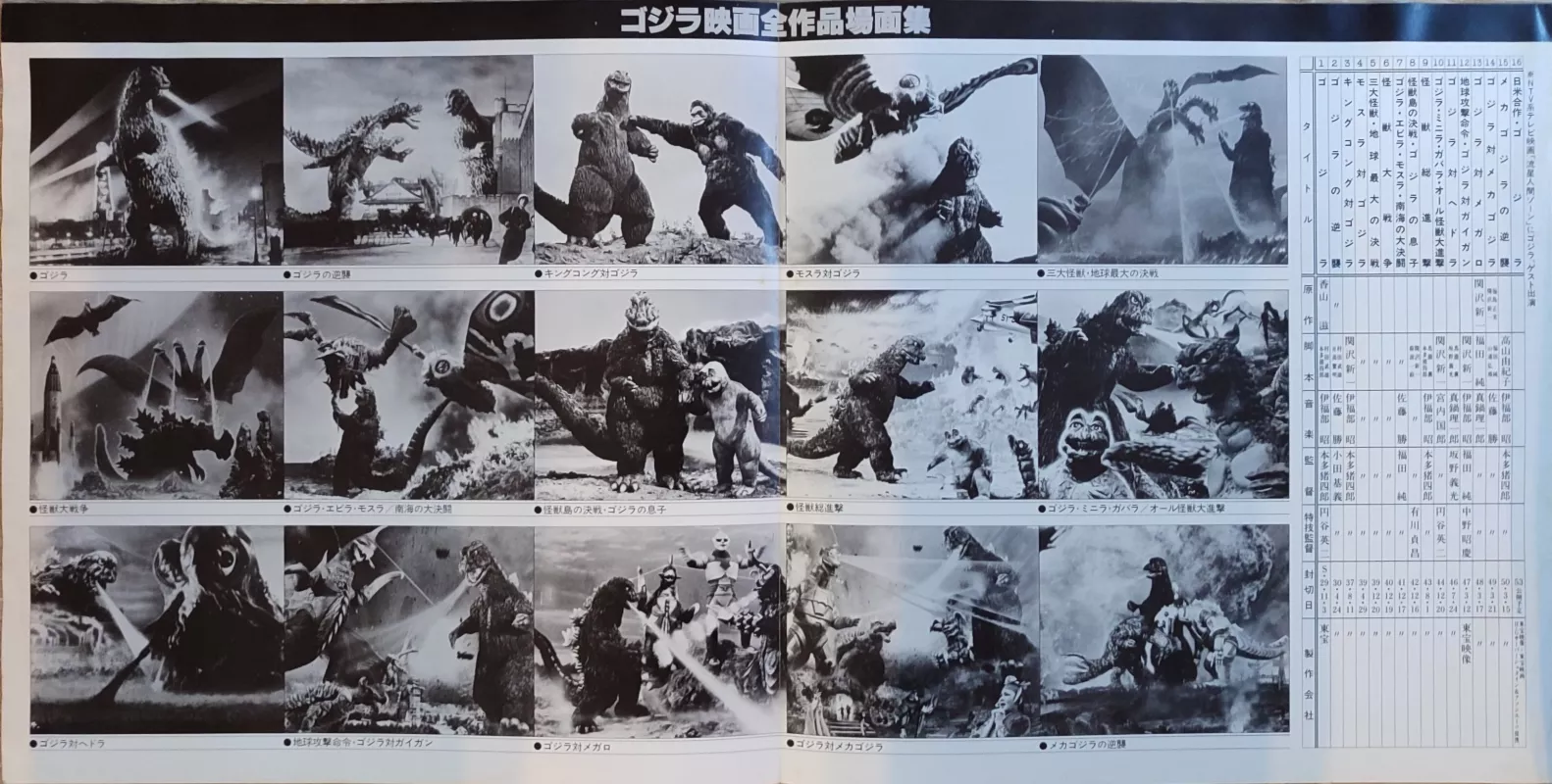 GODZILLA - 1978 Japonya Basım  Soundtrack LP Plak Albüm 2.el