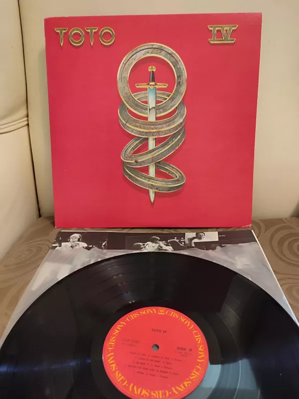 Toto –  Toto IV  - 1982  Japonya  Basım 33lük LP Plak - (Africa bu albümde) 2.EL