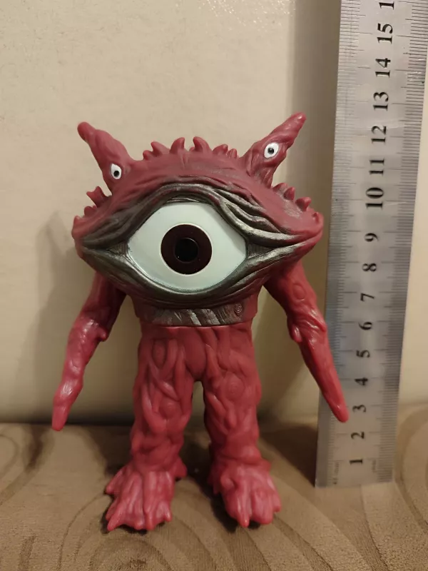 Gan Q Ultraman DX Kaiju Figure - 2013 Yapım Orjinal Japon Canavar Figürü - Boy : 12 cm