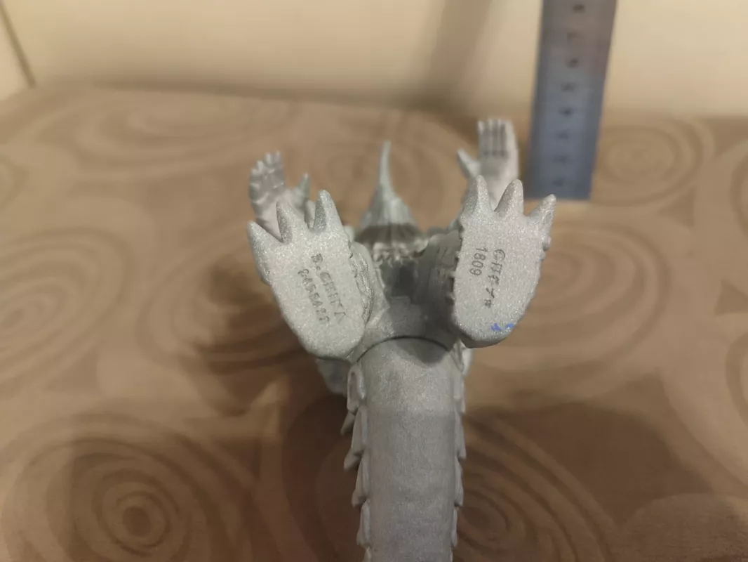 Mecha Godzilla Monster  Figure - 2013 Yapım Orjinal Japon Canavar Figürü - Boy : 12 cm