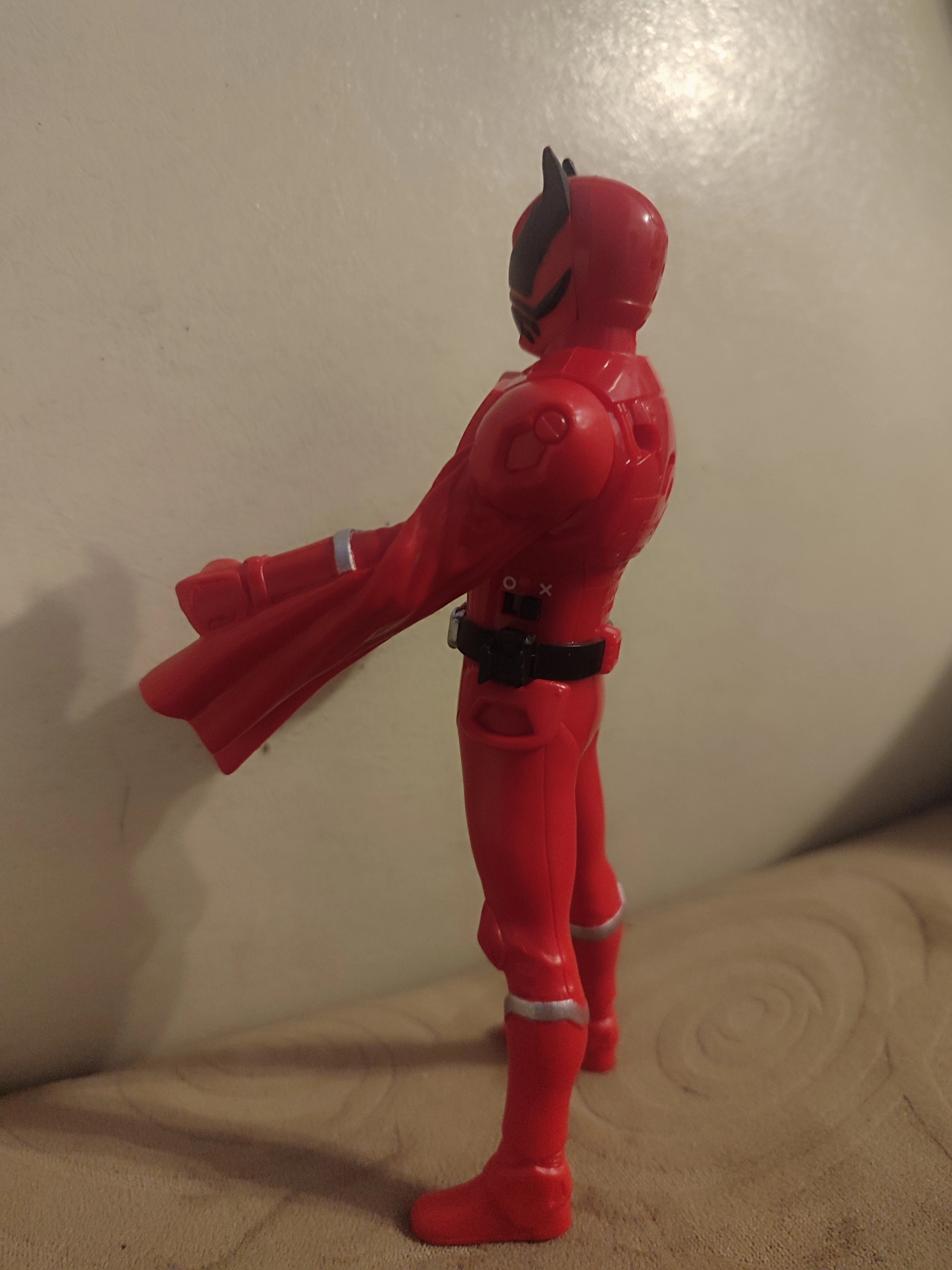 Power Rangers - Kuwagata Ohger - Bandai Yapım Orjinal Japon Kahraman Figürü - Boy : 16 cm 2.el