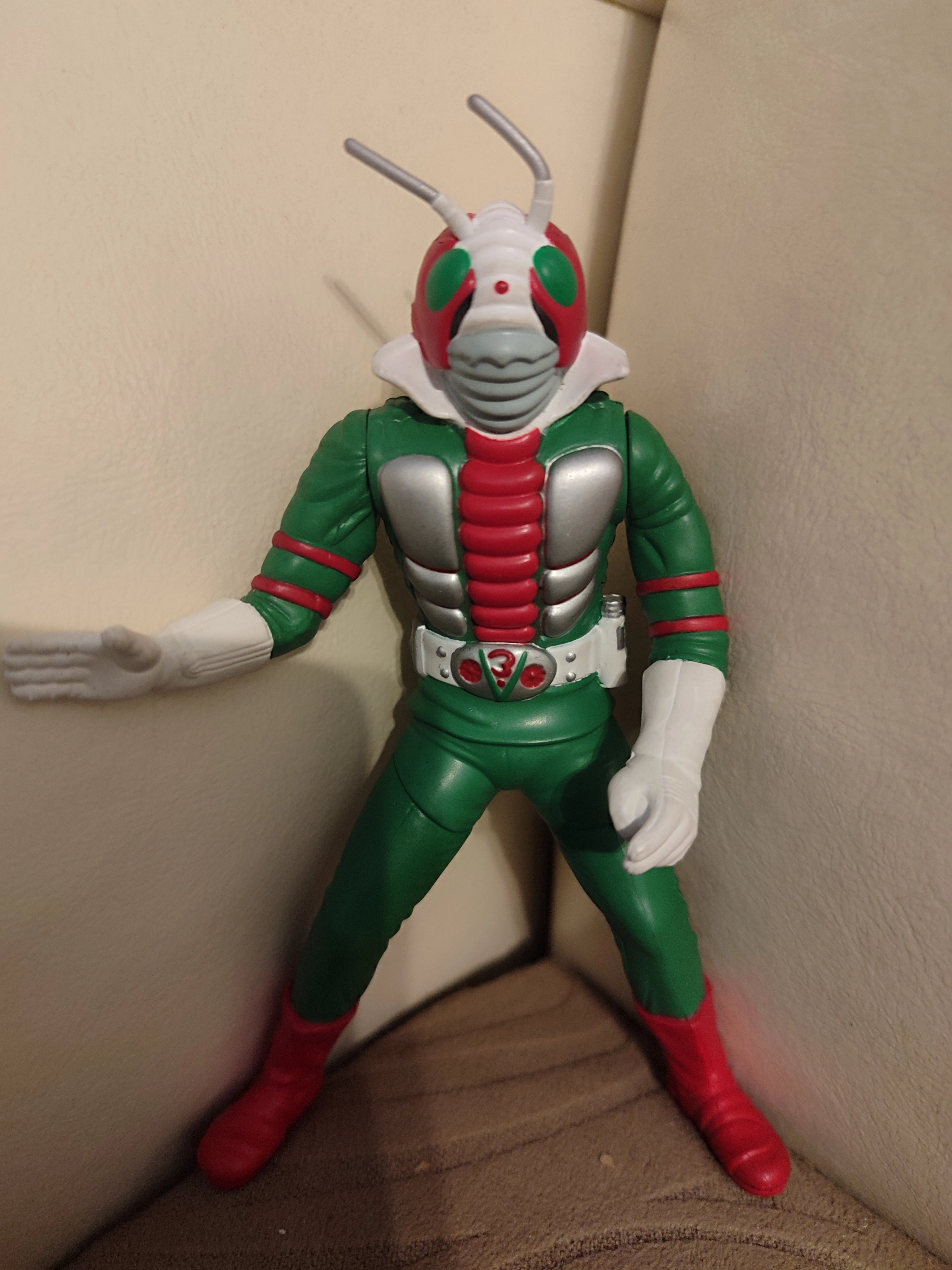 Yutaka Kamen Masked Rider - Orjinal Japon Yapım  Kahraman Figürü - Boy : 13 cm