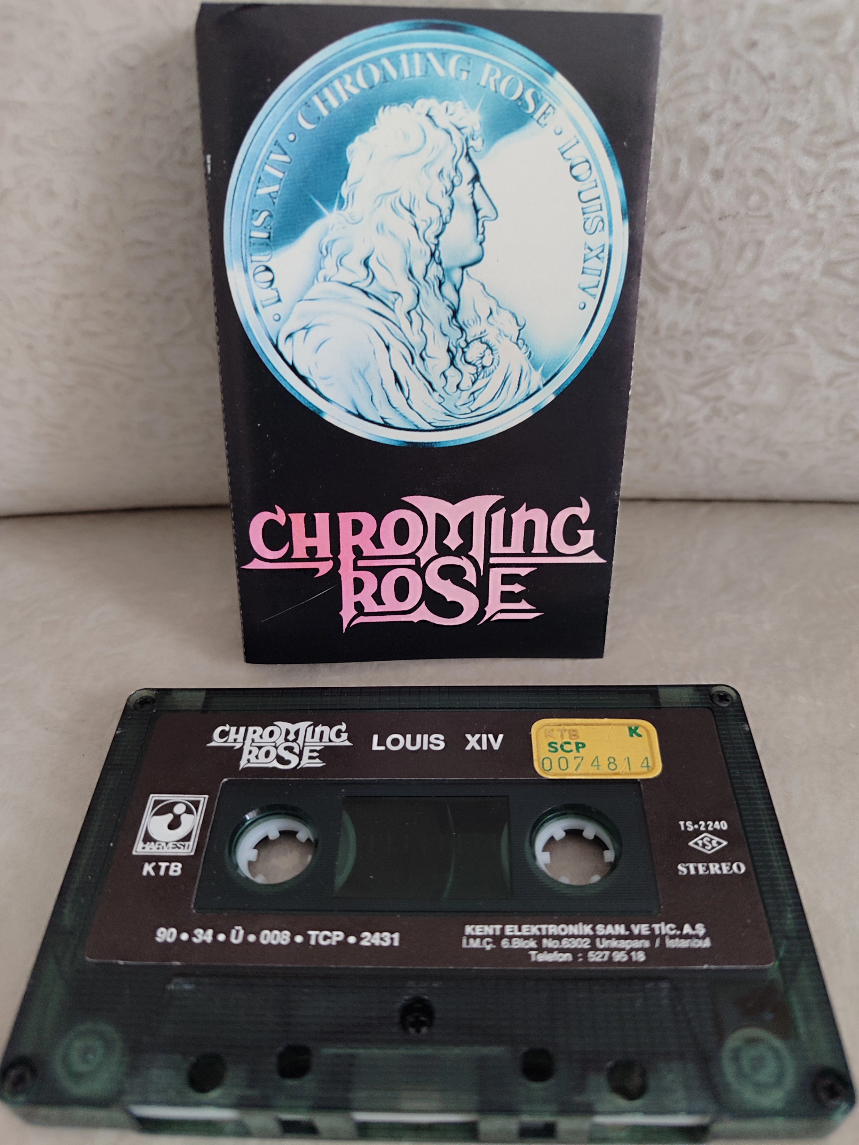 Chroming Rose - Louis XIV - 1990 Türkiye  Basım Kaset 2.el