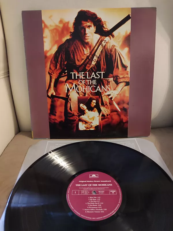 The Last Of The Mohicans / Son Mohikan (Soundtrack) - Nadir 1993 Güney Kore Basım Albüm Plak 2.el