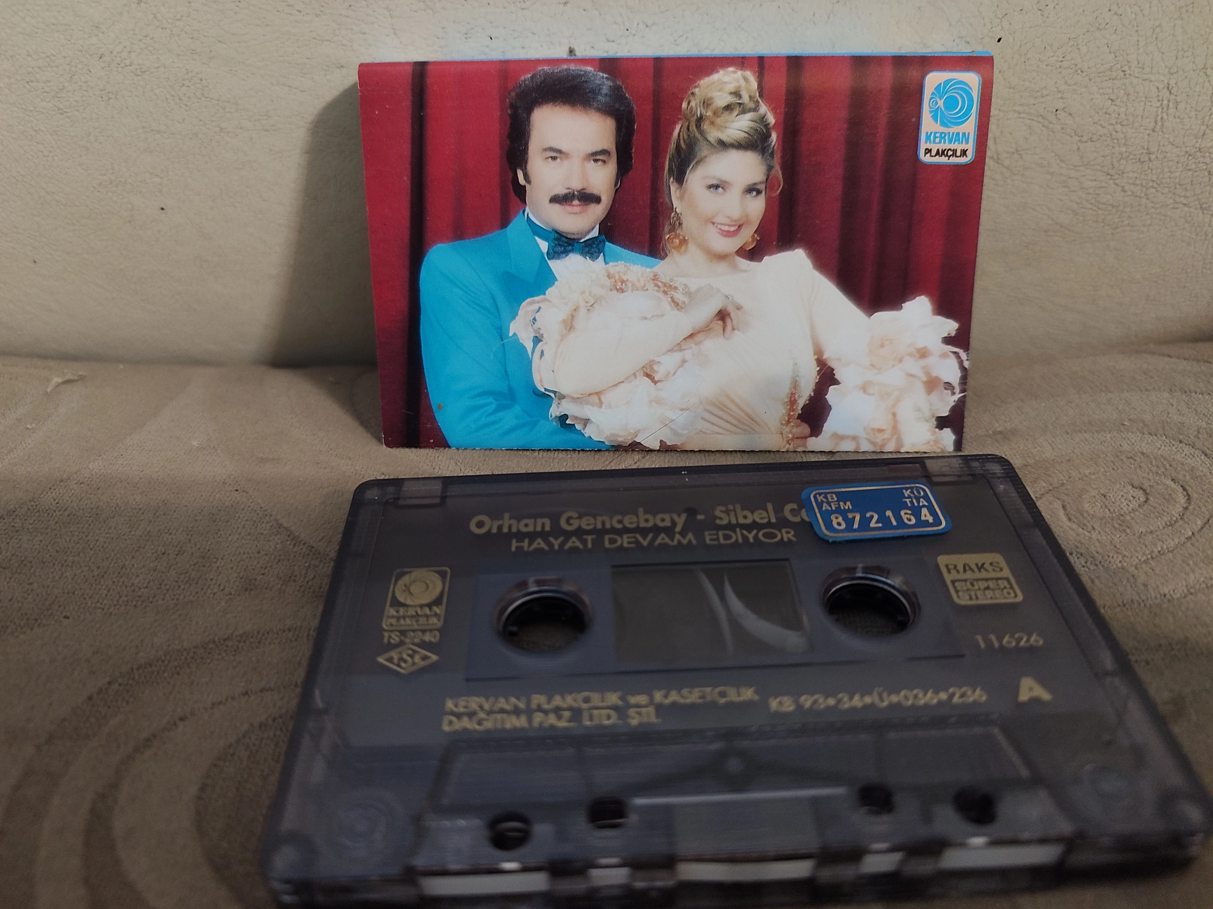 Orhan Gencebay Sibel Can - Hayat Devam Ediyor - 1993 Türkiye Basım Kaset Albüm 2. el