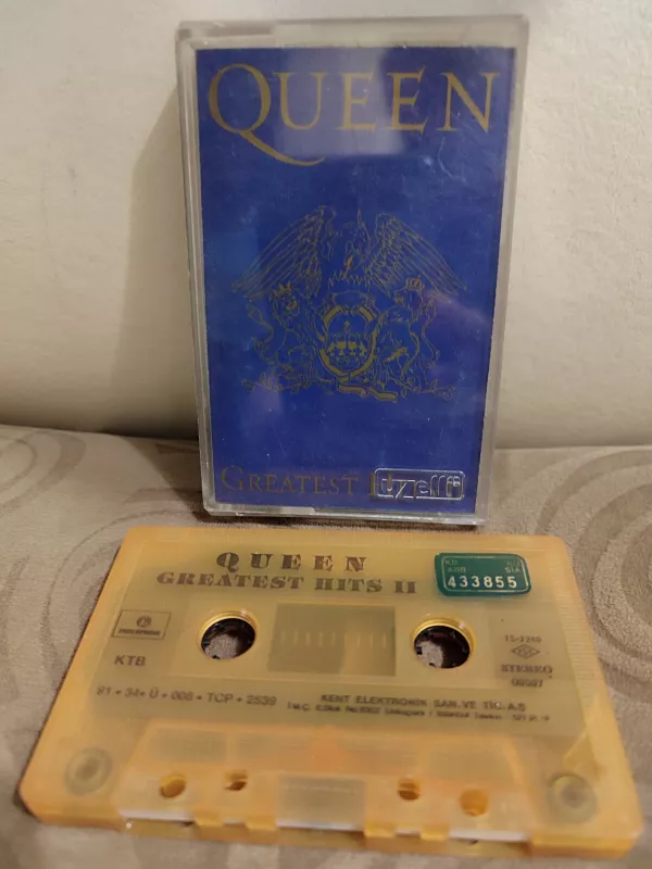QUEEN - Greatest Hits II - 1991 Türkiye Basım Kaset 2.el