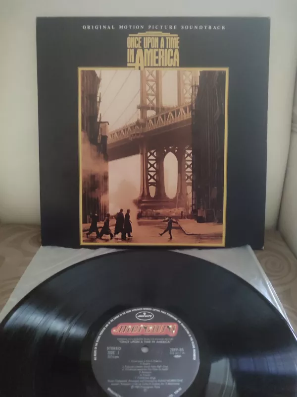 Once Upon A Time In America - Ennio Morricone - Soundtrack 1984 Japonya Basım LP Plak 2.el