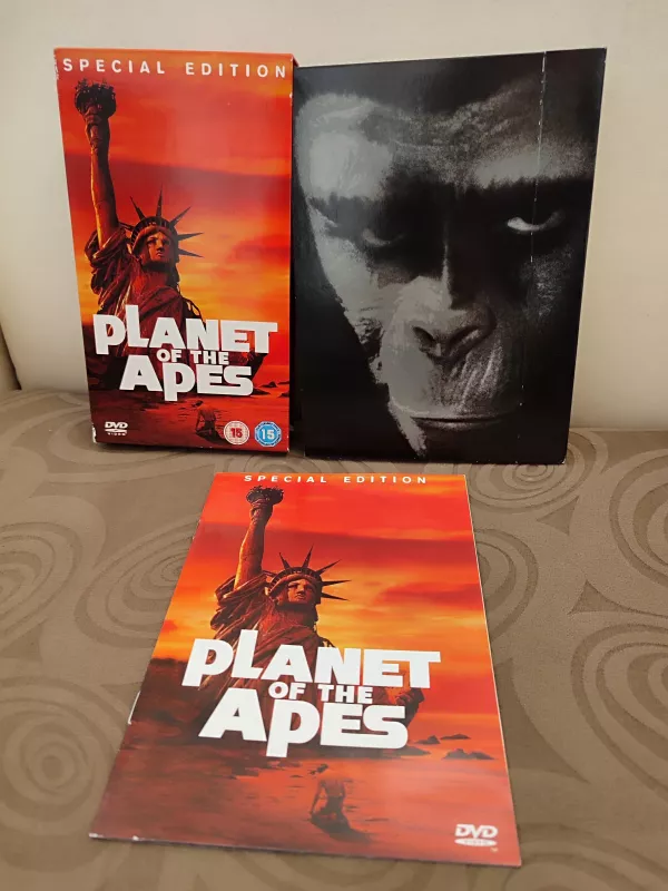 PLANET OF THE APES / Maymunlar Cehennemi - Special Edition 5 Film+ Bonus 6 DVDlik Box Seti 2.EL