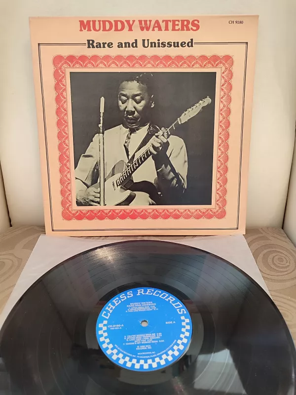 Muddy Waters ‎– Rare And Unissued - 1984 USA  Basım  LP Plak Albüm 2.EL