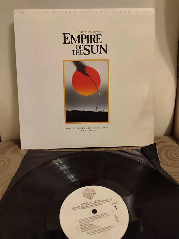 Empire of The Sun - John Williams  1987 USA Basım - 33 lük Soundtrack Plak 2.el