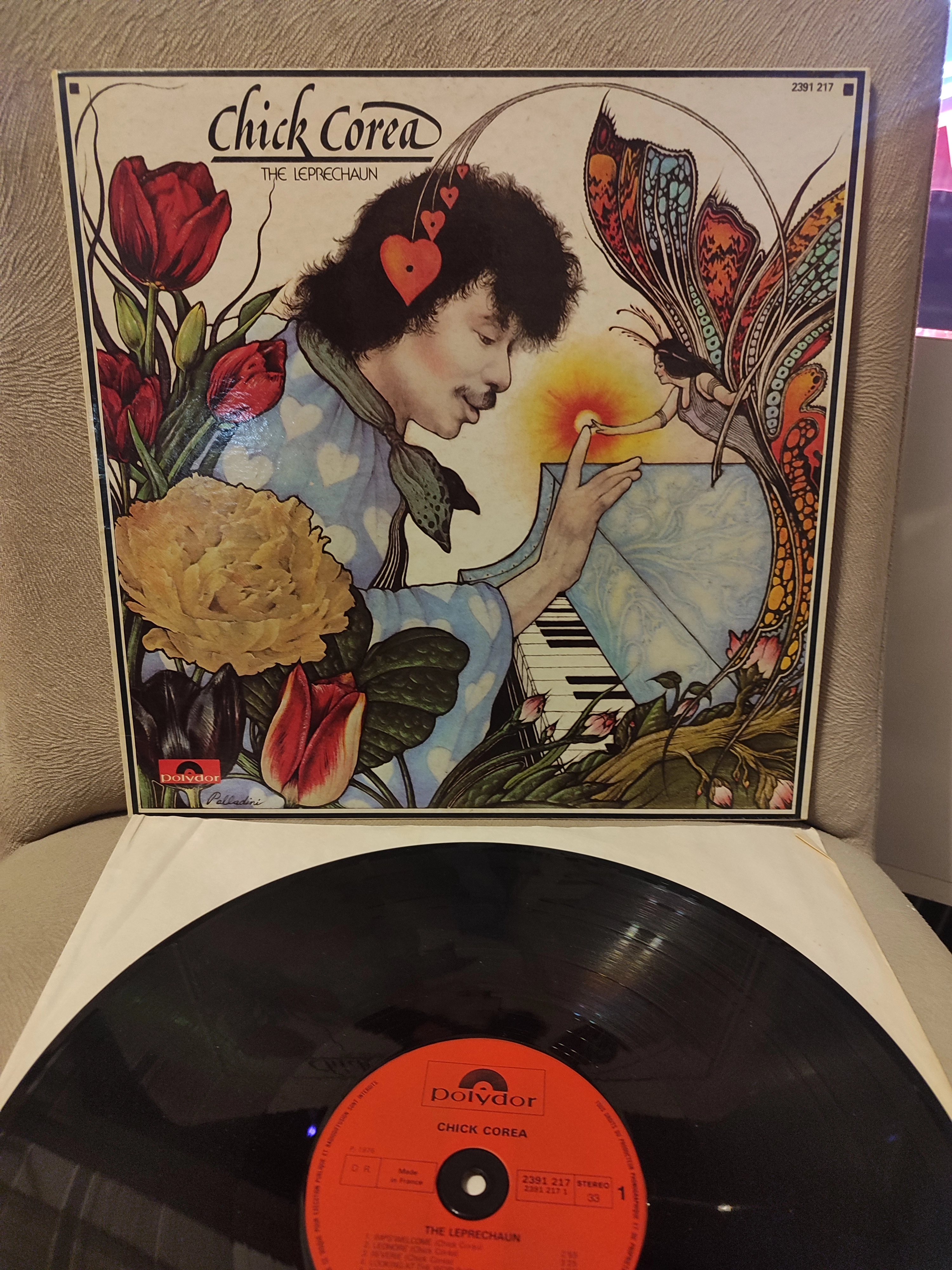 Chick Corea ‎– The Leprechaun - 1976 Fransa Basım 33lük  LP Plak 2.el