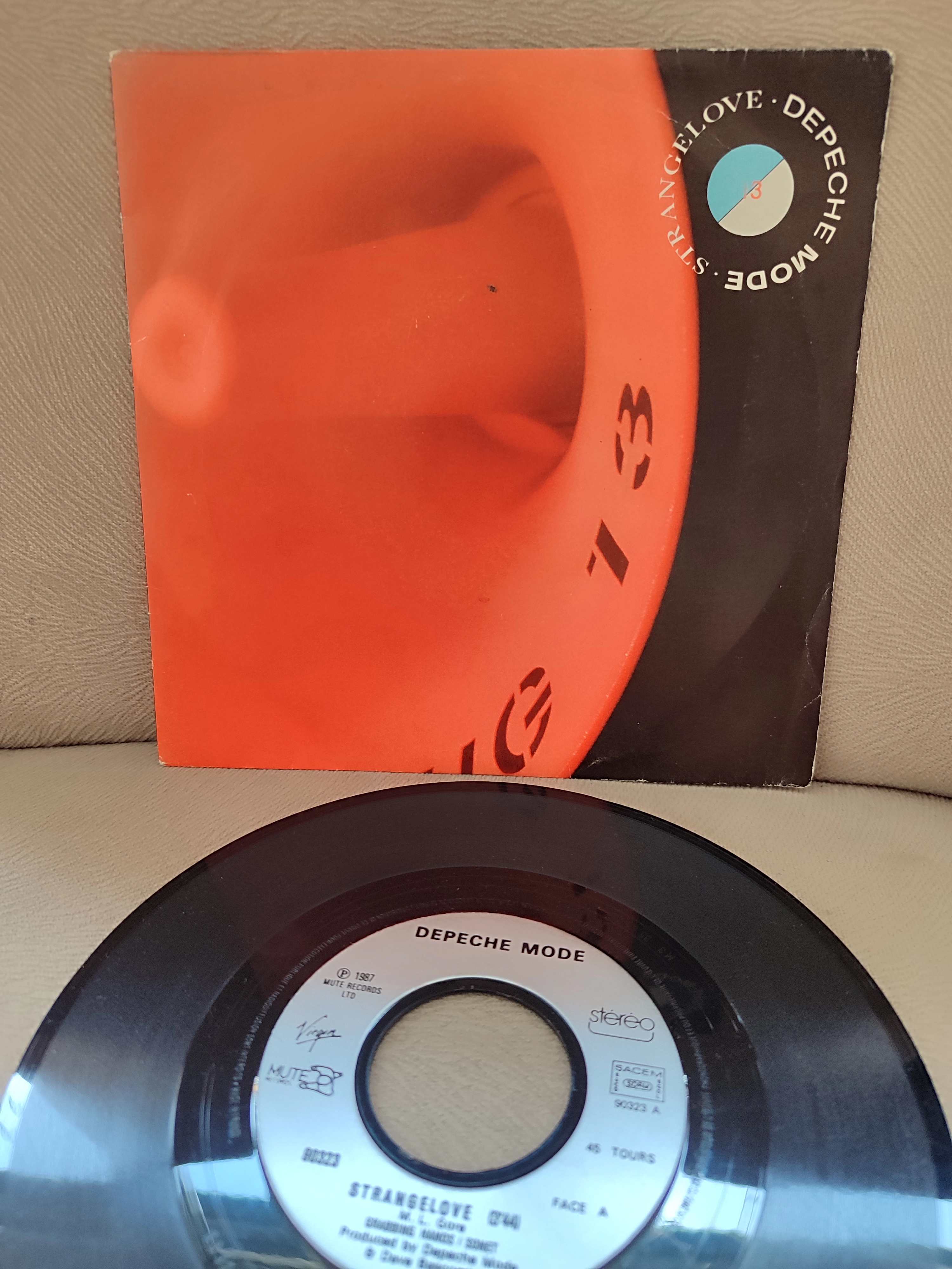 Depeche Mode - Strangelove / Pimpf - 1987 Fransa Basım 45lik Plak 2.el