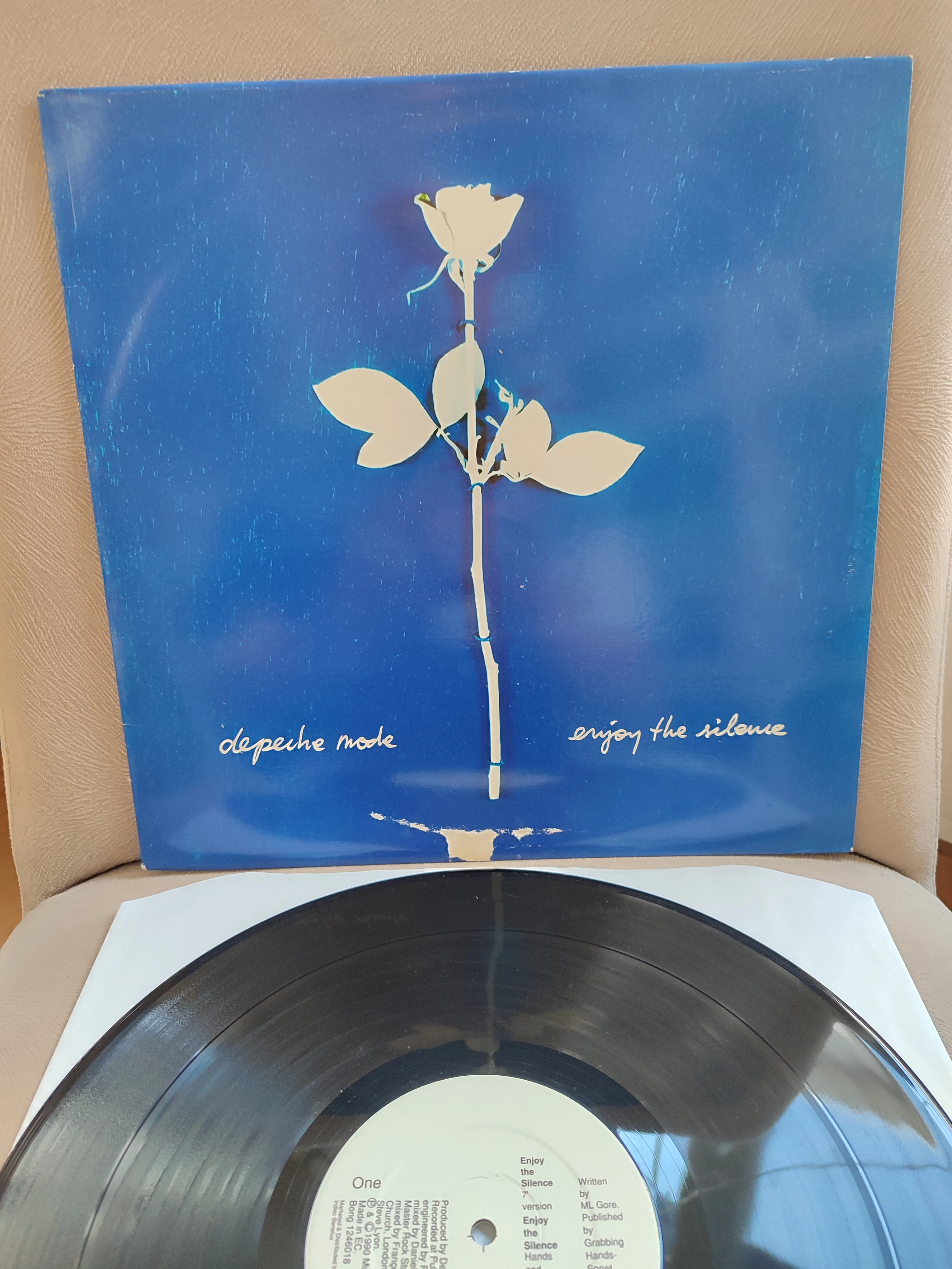 Depeche Mode - Enjoy The Silence 1990 Avrupa Basım Nadir Maxi 45lik Plak - Açıklamayı Okuyunuz 2.el