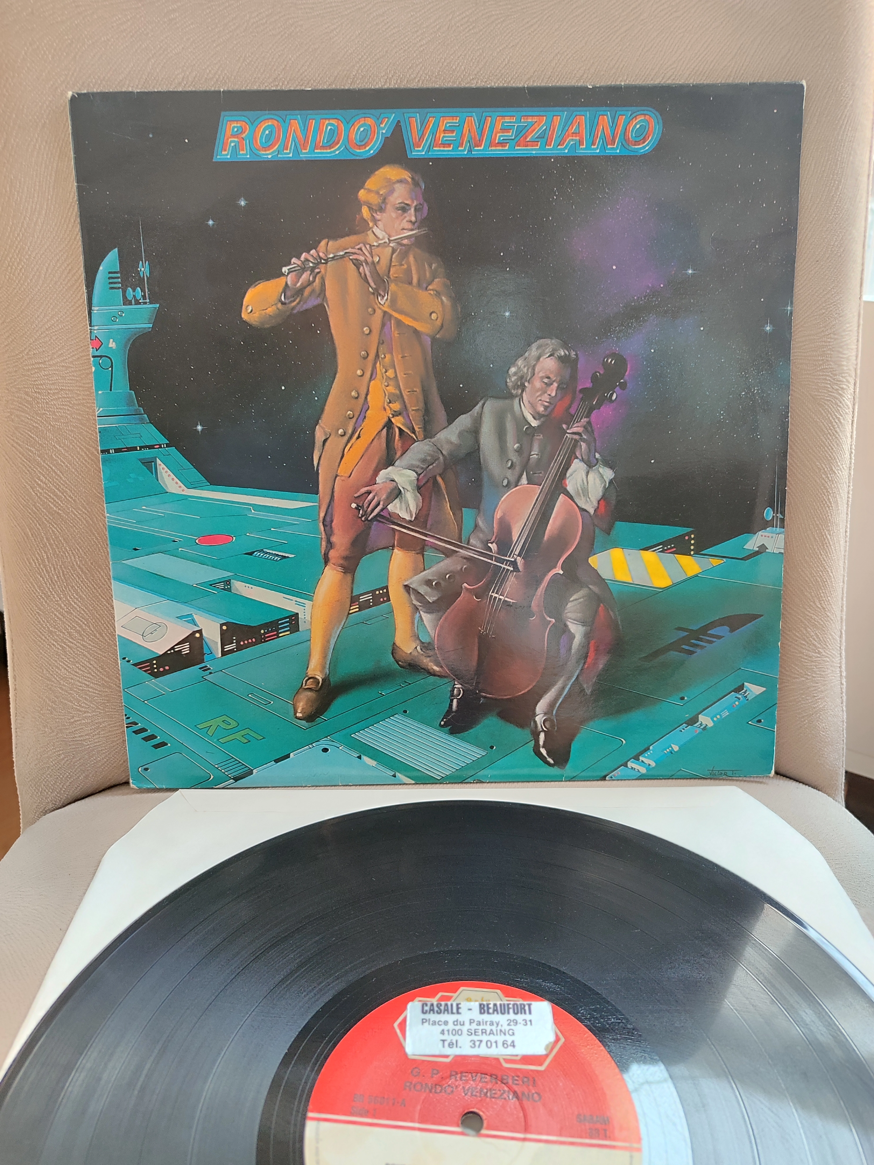 Rondo Veneziano - Rondo Veneziano - 1980 Belçika  Basım  LP Plak 2.el