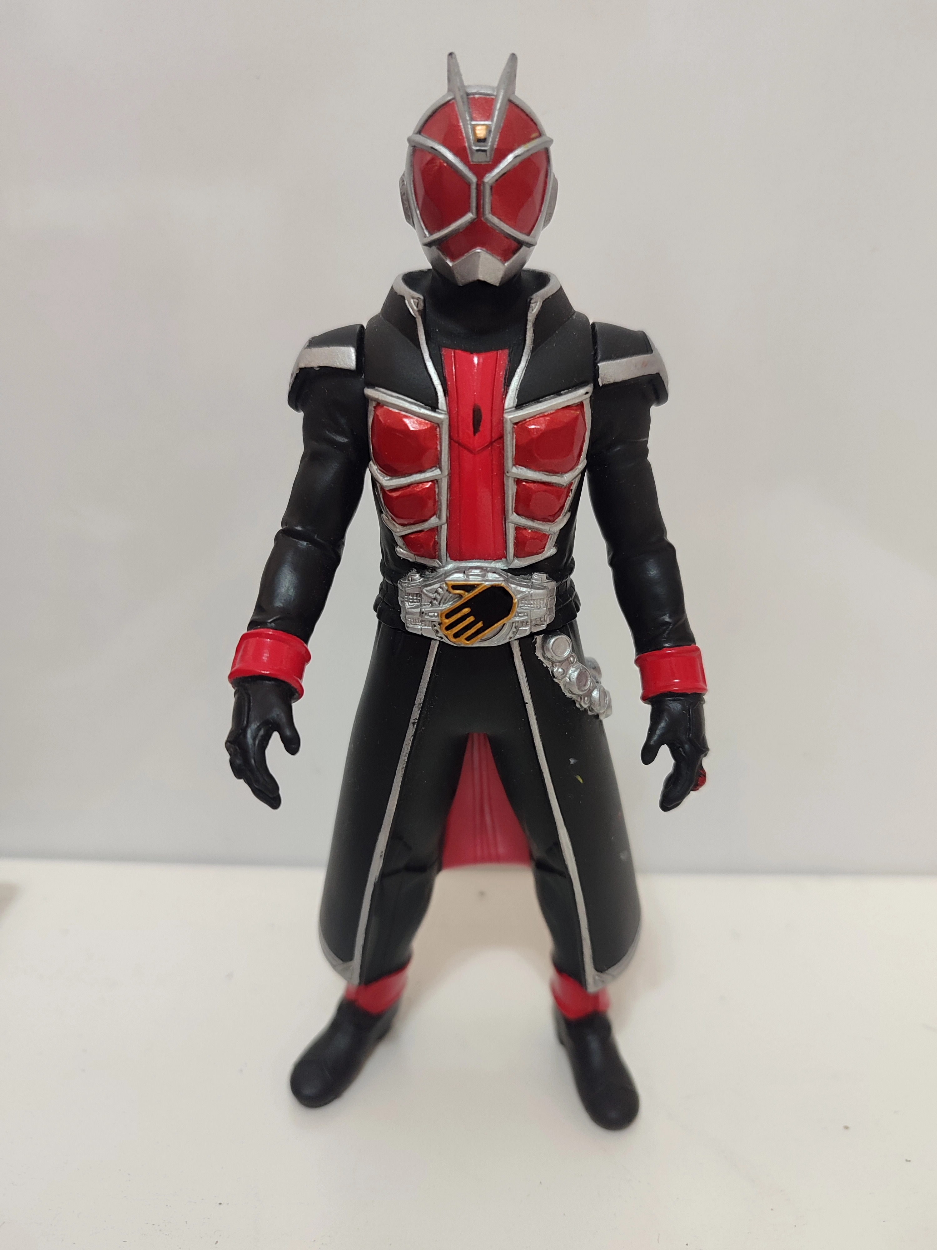 Bandai Kamen Masked Rider Wizard Flame Styles - Orjinal 2012 Japon Kahraman Figürü Boy : 18 cm 2.el