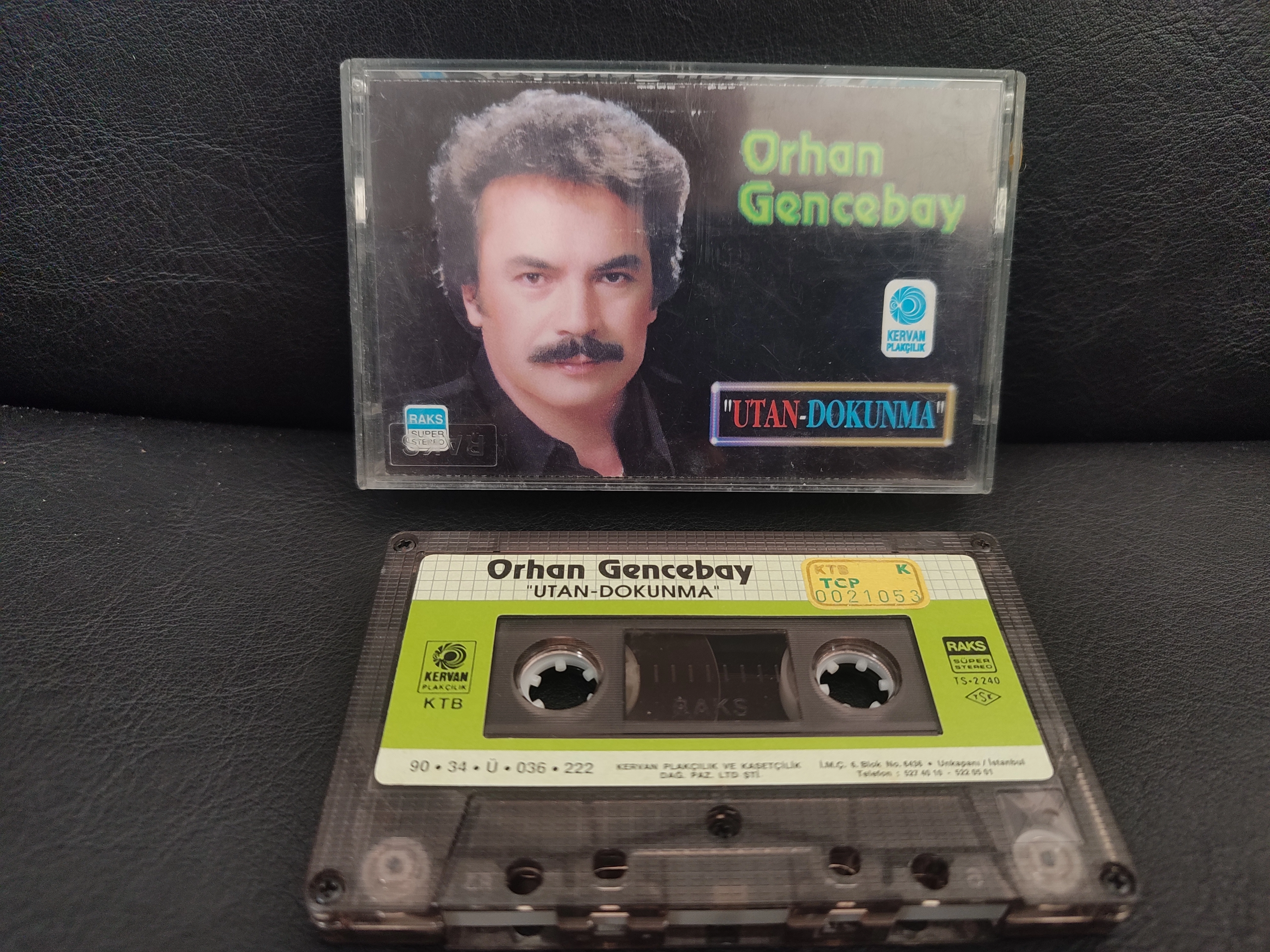 Orhan Gencebay - Utan-Dokunma  - 1990 Türkiye Basım Kaset Albüm