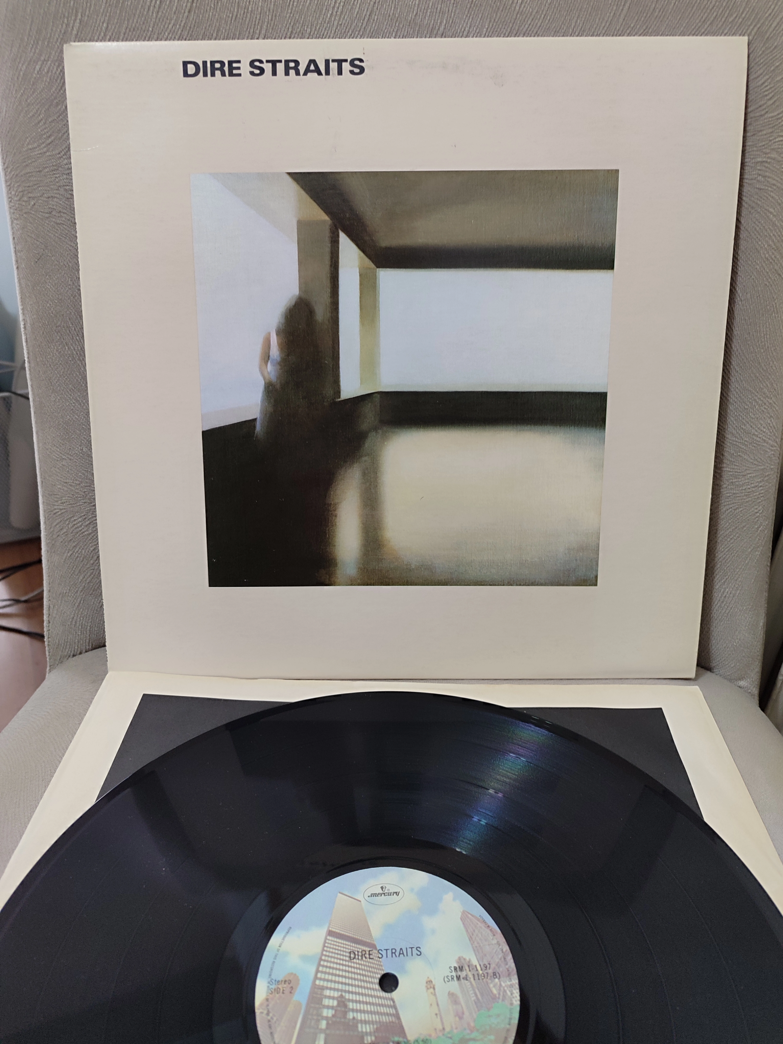 Dire Straits - Dire Straits 1978 Kanada Basım 33’lük Plak Albüm /Sultans of Swing Dönem Basım