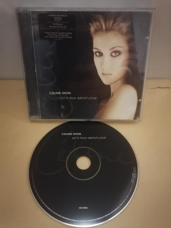 CELINE DION - LET’S TALK ABOUT LOVE - 1997 KANADA BASIM - CD ALBÜM