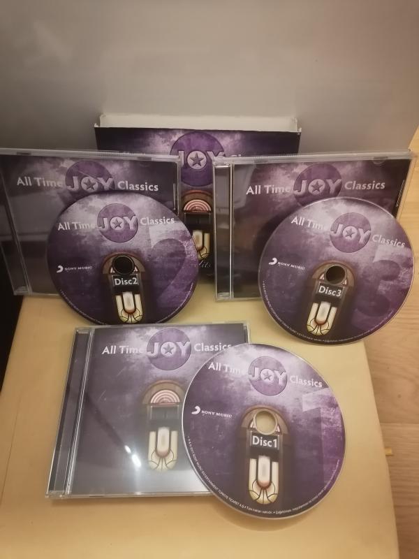 ALL TIME JOY CLASSICS 3 CD - THE BEST SLOW HITS OF ALL TIME - 2011 TÜRKİYE BASIM - CD ALBÜM - KARTON KUTUSUYLA BİRLİKTE