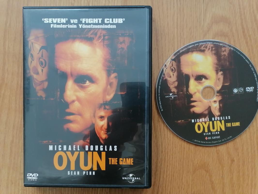 OYUN / GAME  - BİR DAVID FINCHER FİLMİ - 123 DAKİKA - TÜRKİYE BASIM DVD FİLM