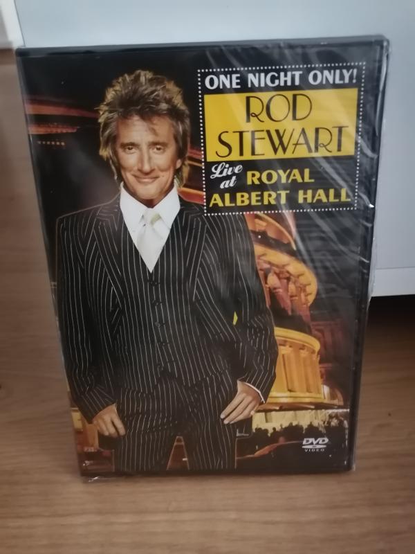 ROD STEWART - LIVE AT ROYAL ALBERT HALL - AVRUPA BASIM KONSER DVD - AÇILMAMIŞ AMBALAJINDA