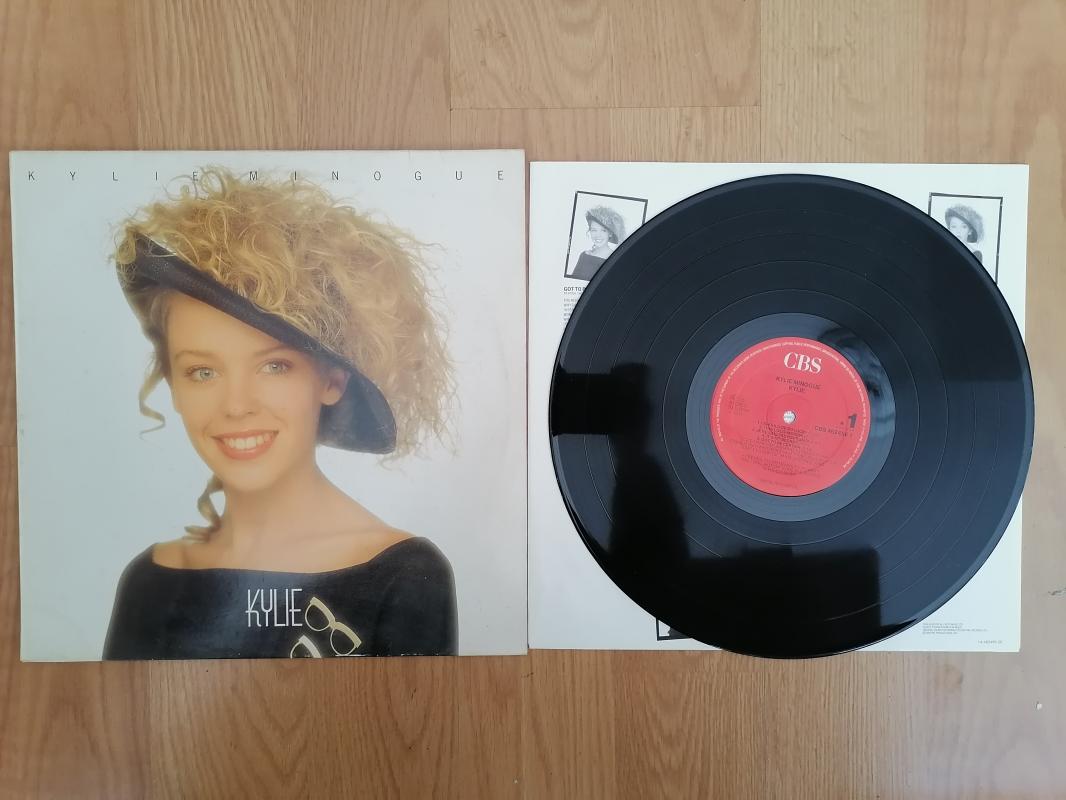 KYLIE MINOGUE - KYLIE - 1988 FRANSA BASIM LP ALBÜM - 33 LÜK PLAK