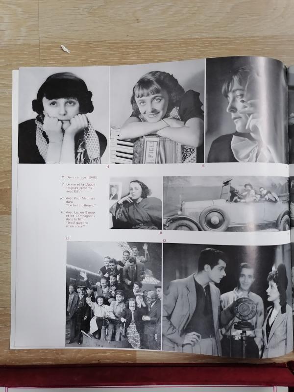 EDITH PIAF - PIAF - 1965 FRANSA Basım - 10 PLAKLIK EDITH PIAF KÜLLİYATI - BOX SET - 20 SAYFA KİTAPÇIK