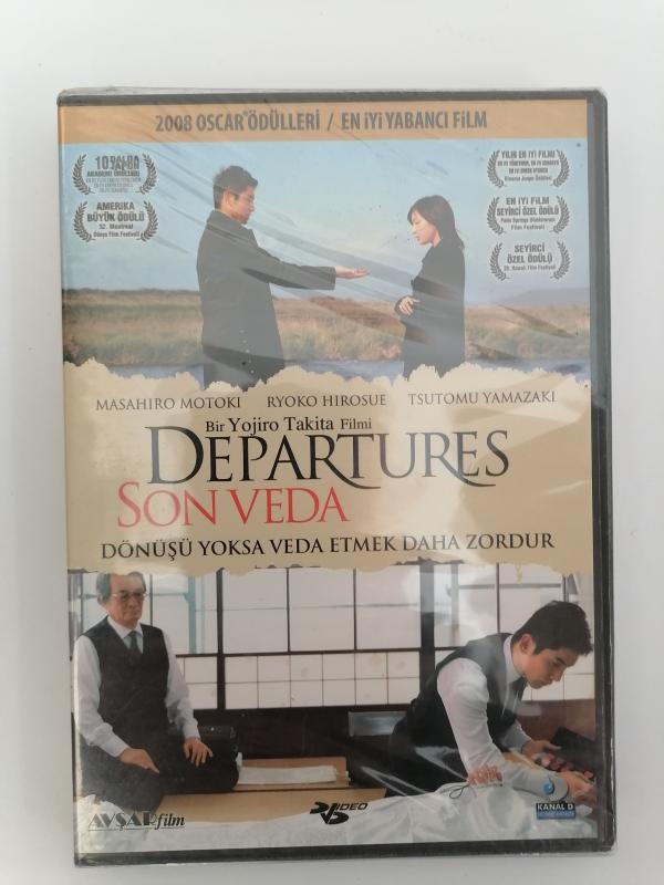 SON VEDA / DEPARTURES - BİR YOJIRO TAKITA FİLMİ - 126  DAKİKA  DVD FİLM TÜRKİYE BASIM -JELATİNLİ