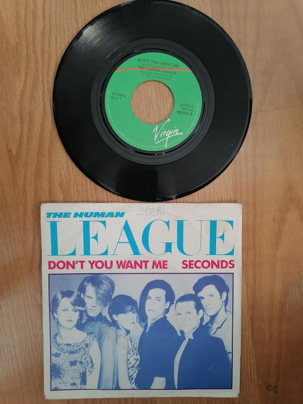THE HUMAN LEAGUE - DON’T YOU WANT ME - 1981 ALMANYA  BASIM 45 LİK PLAK