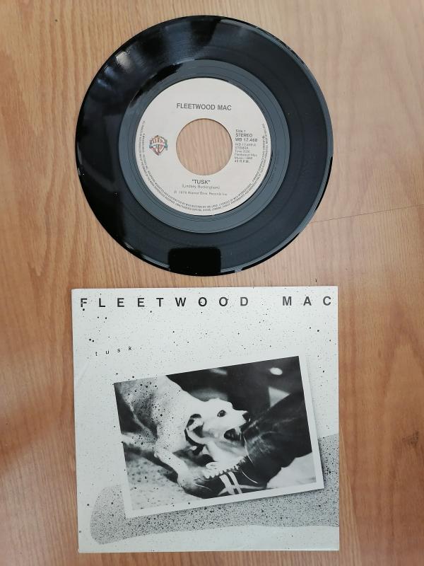 FLEETWOOD MAC -TUSK / NEVER MAKE ME CRY  - 1979 HOLLANDA  BASIM  45 LİK  PLAK