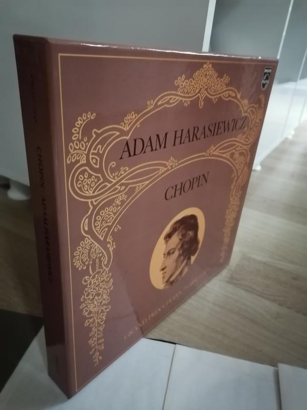 CHOPIN - ADAM HARASIEWICZ - 1972 HOLLANDA BASIM - 14 LP LİK BOX SET + 12 SAYFA INSERTLİ