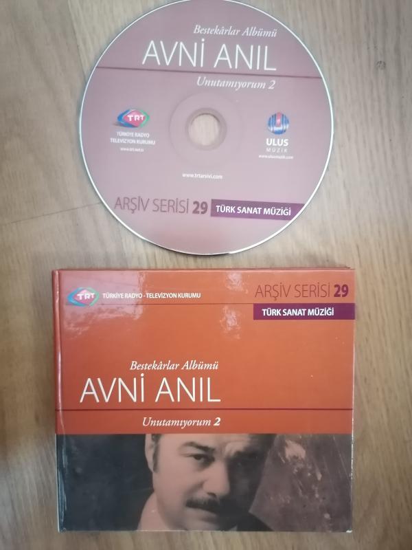 TRT Arşiv Serisi 29 - AVNİ ANIL Unutamıyorum 2  - CD ALBÜM