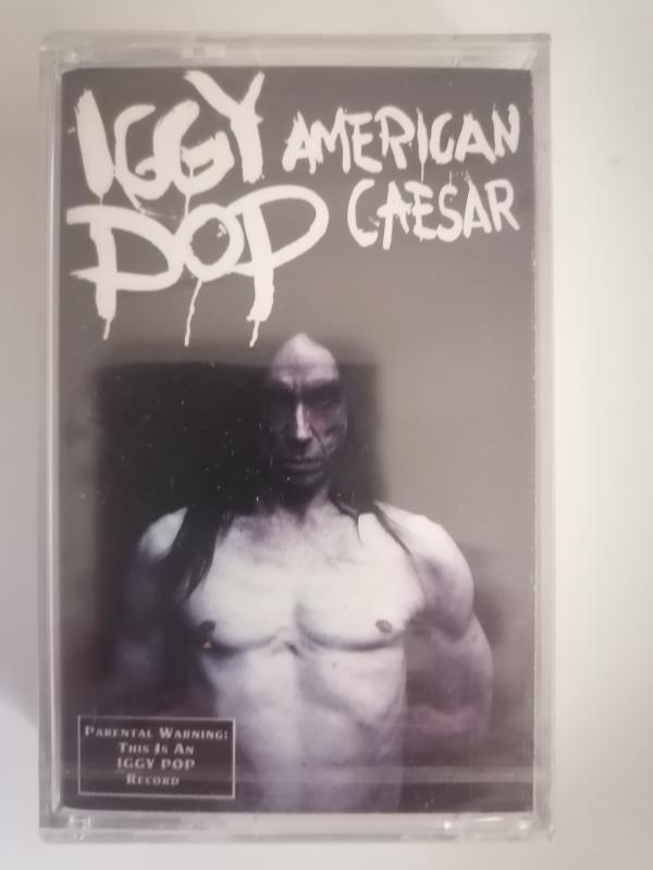 IGGY POP- AMERICAN CAESAR - 1993 TÜRKİYE BASIM - NADİR KASET ALBÜM - AÇILMAMIŞ AMBALAJINDA