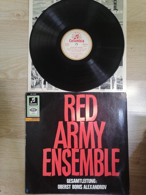 THE RED ARMY ENSEMBLE ( KIZIL ORDU KOROSU ) 1963 ALMANYA BASIM 33 LÜK LP PLAK - KALINKA BU ALBÜMDE