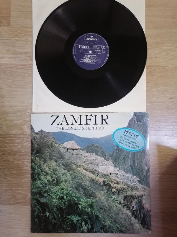 ZAMFIR - LONELY SHEPHERD - 1980 HOLLANDA BASIM 33 LÜK LP PLAK