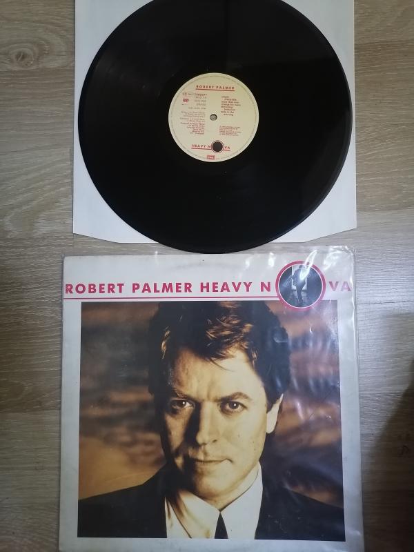 ROBERT PALMER - HEAVY NOVA - 1988 HOLLANDA BASIM 33 LÜK LP PLAK - SIMPLY IRRESISTLABLE BU ALBÜMDE