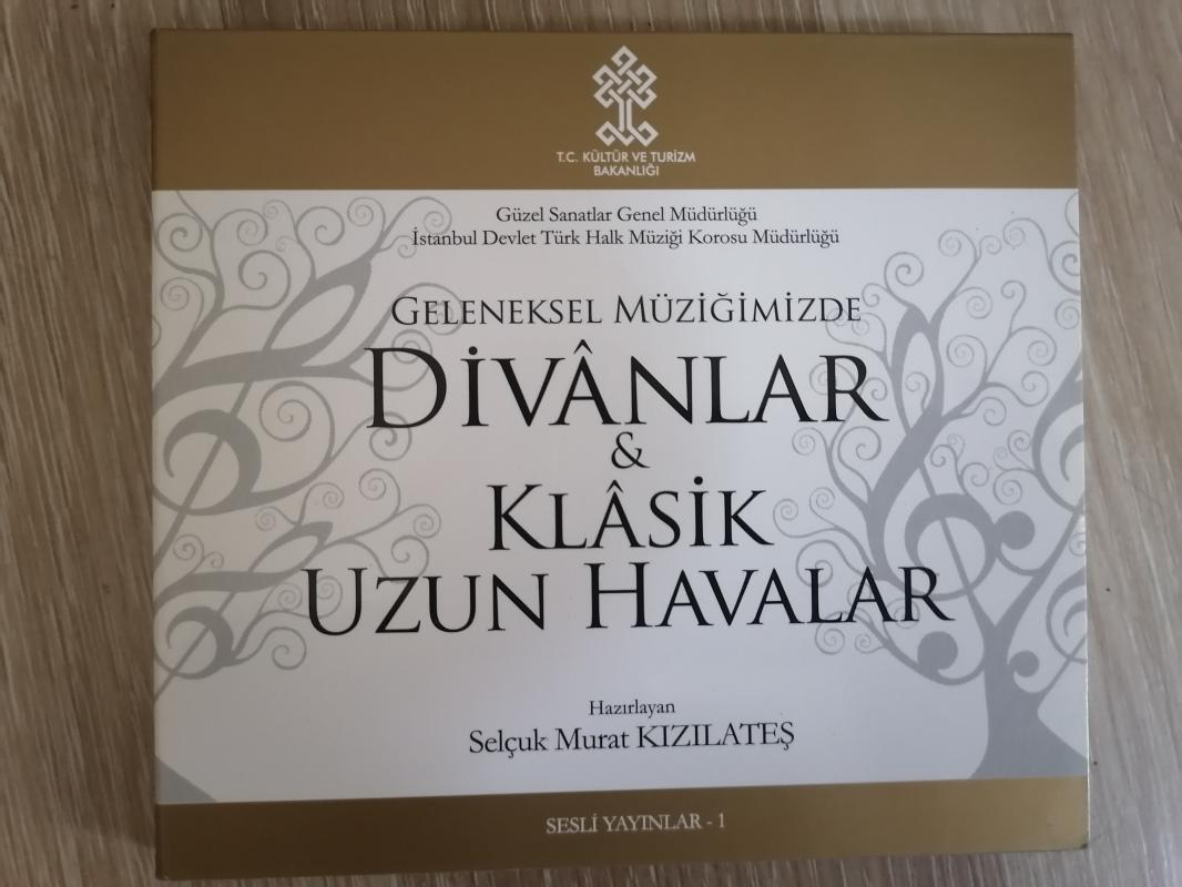 Geleneksel Müziğimizde DİVANLAR ve KLASİK UZUN HAVALAR - Selçuk Murat Kızılateş - CD ALBÜM
