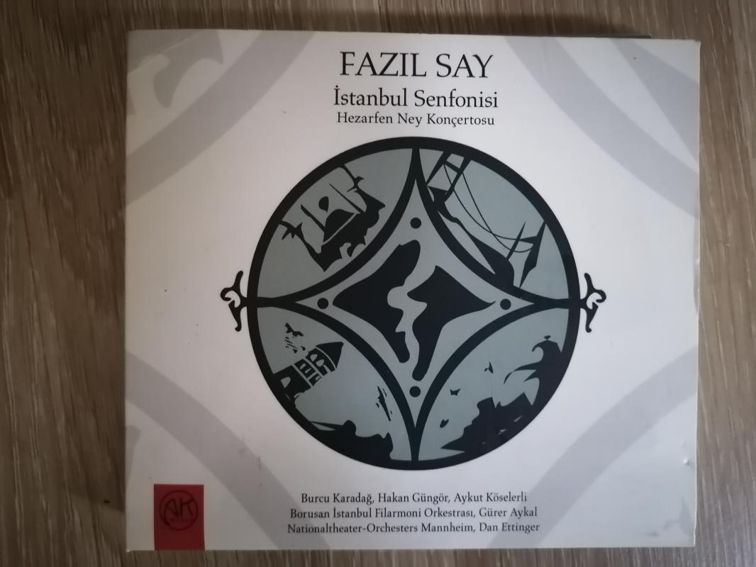 FAZIL SAY - İstanbul Senfonisi / Hezarfen Ney Konçertosu - 2012 Türkiye Basım - CD ALBÜM + DVD