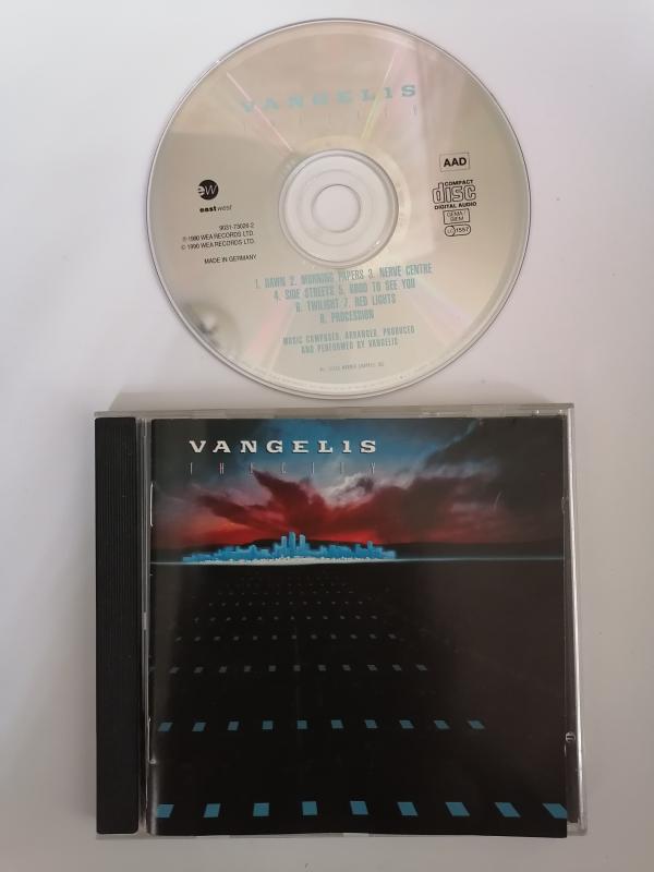 VANGELIS - THE CITY   - 1990 Almanya Basım CD Albüm