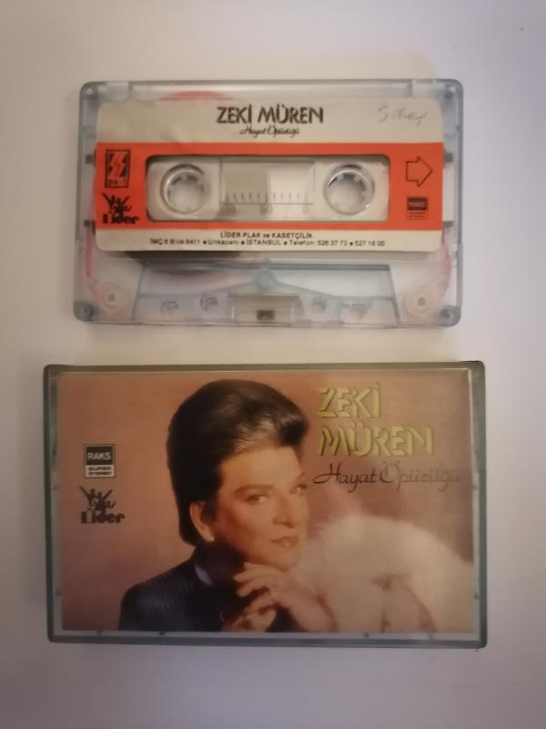 ZEKİ MÜREN  / HAYAT ÖPÜCÜĞÜ  *KASET * 1984 TÜRKİYE BASIM (LİDER KASET)