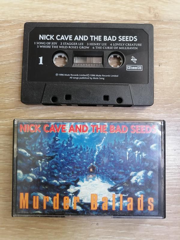 NICK CAVE AND THE BAD SEEDS - Murder Ballads - 1996 EU Avrupa Basım KASET